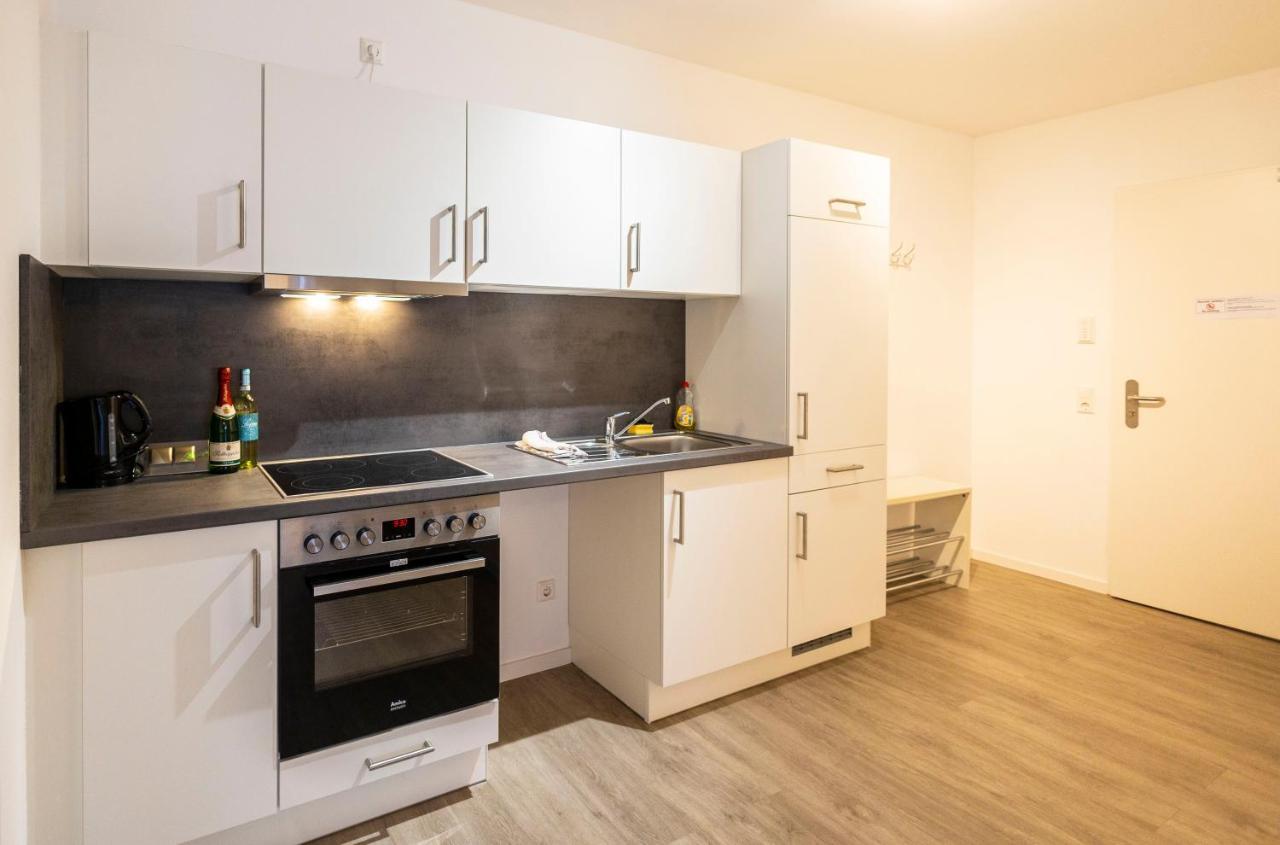 City Apartment Kuche Bad Im Zentrum Ravensburgs A06 Bagian luar foto
