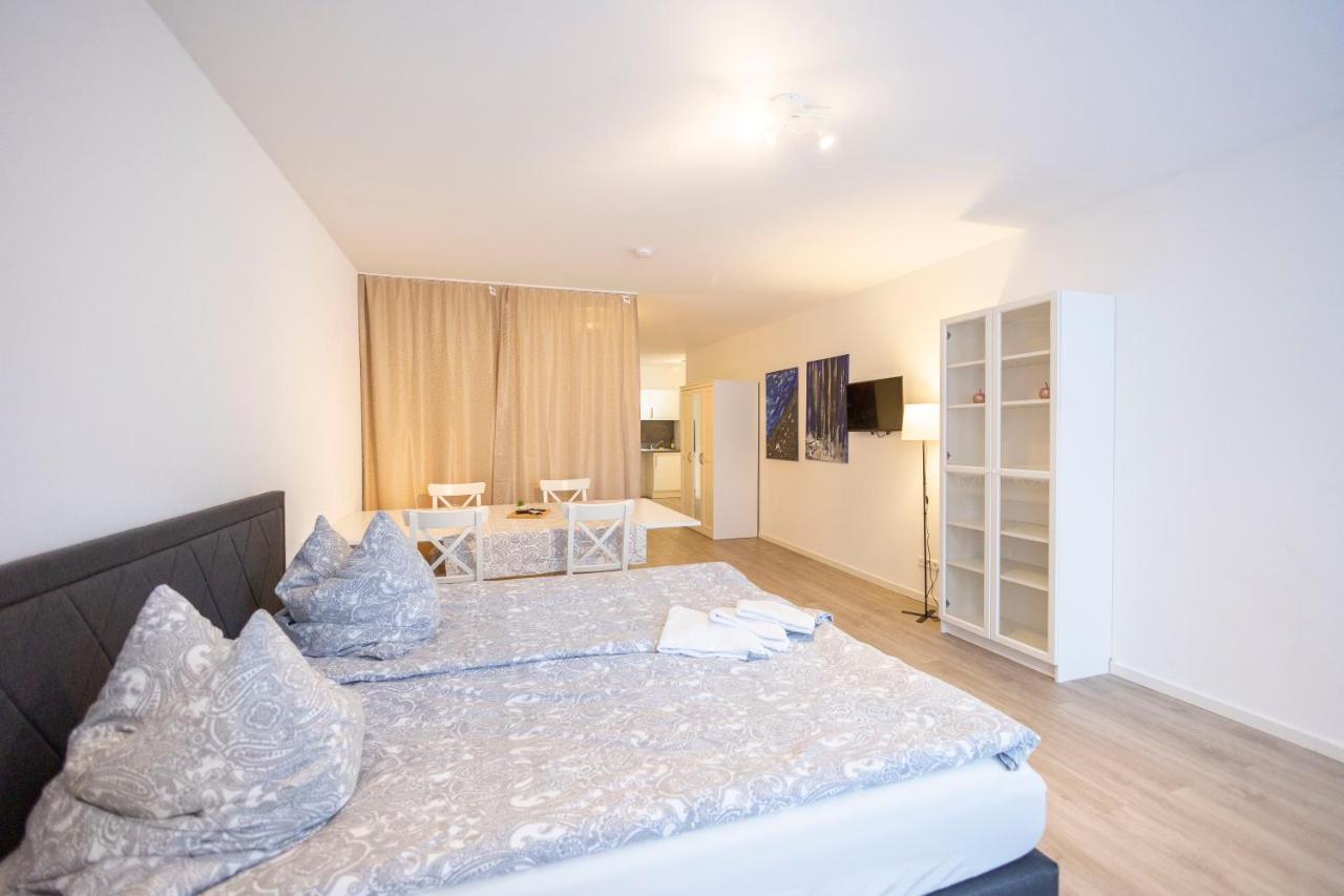 City Apartment Kuche Bad Im Zentrum Ravensburgs A06 Bagian luar foto