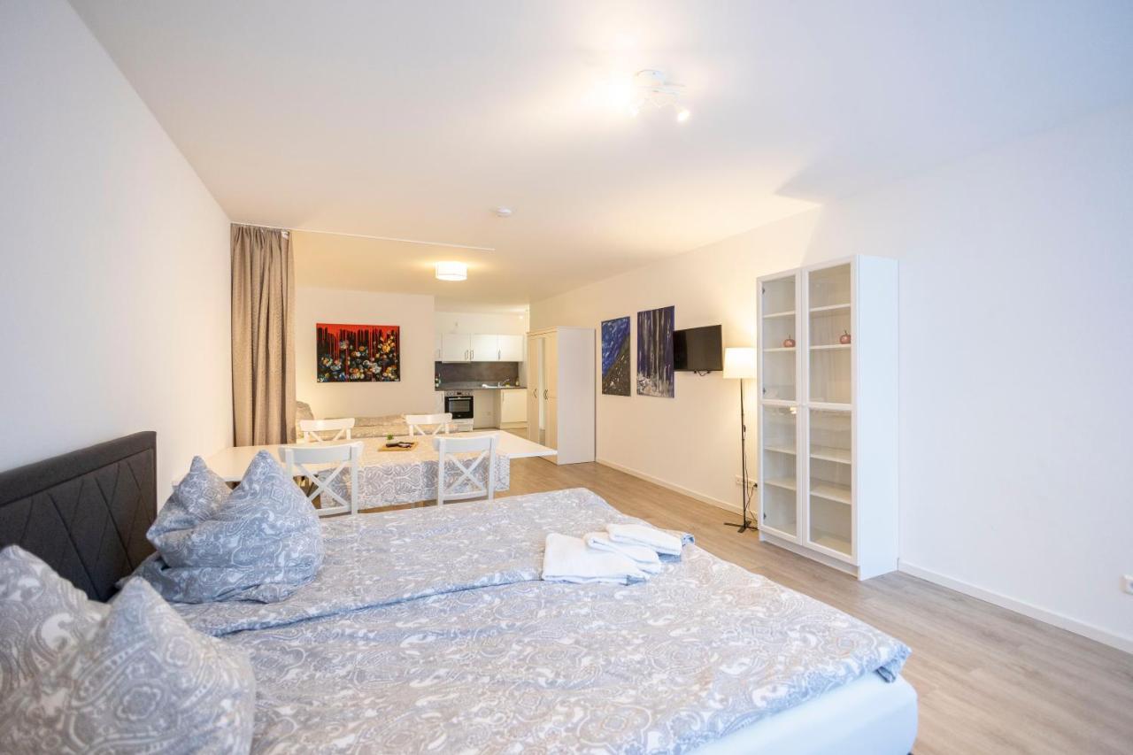 City Apartment Kuche Bad Im Zentrum Ravensburgs A06 Bagian luar foto