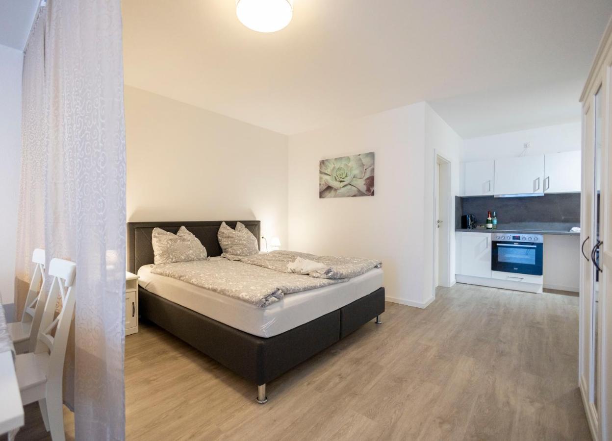 City Apartment Kuche Bad Im Zentrum Ravensburgs A06 Bagian luar foto