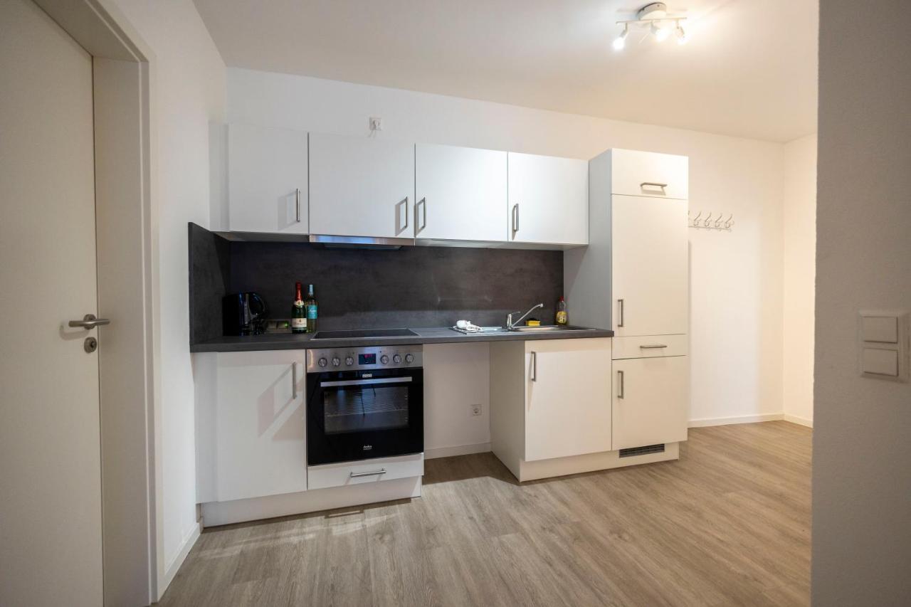 City Apartment Kuche Bad Im Zentrum Ravensburgs A06 Bagian luar foto